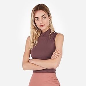 NWT Express Mock Neck Tank Top